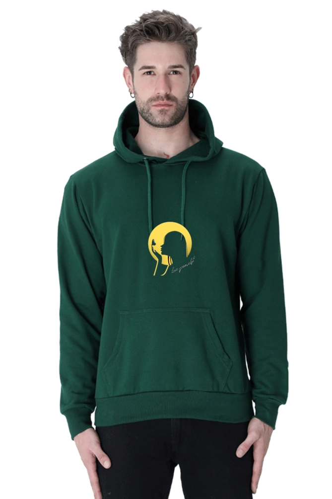 Unisex Love Yourself Hoodie Maroon N More 300 GSM Premium cotton | Dripsquadx