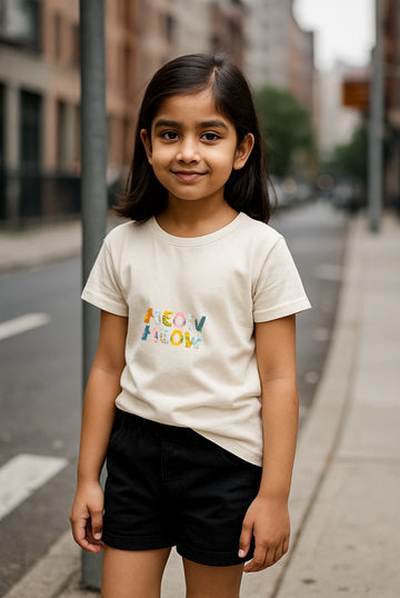 Kid's Cats Premium Cotton Tshirt