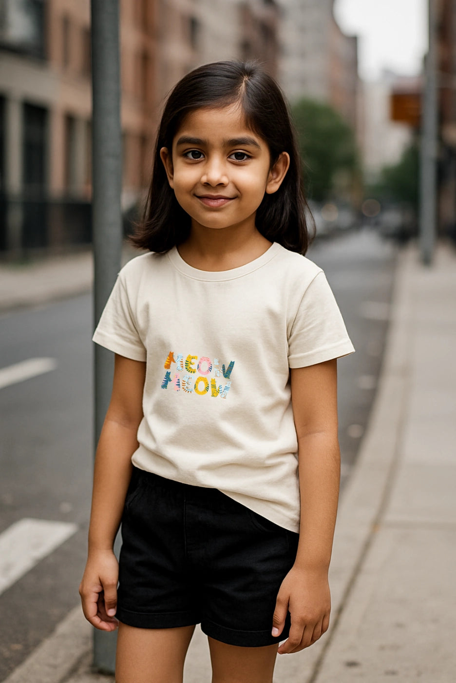 Kid's Cats Premium Cotton Tshirt
