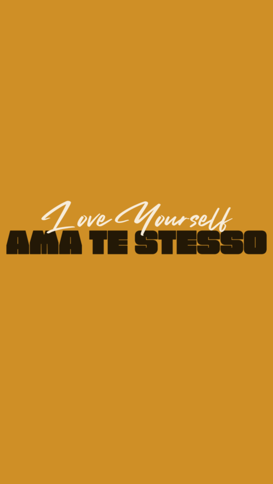 Ama Te Stesso Design
