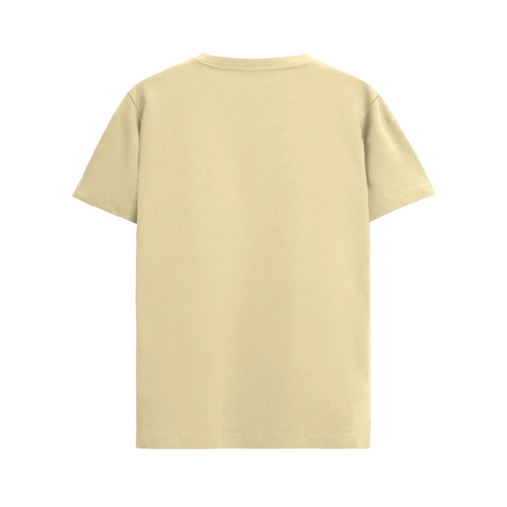 Unisex Just Be Cool Supima Beige T-shirts Premium cotton | Dripsquadx