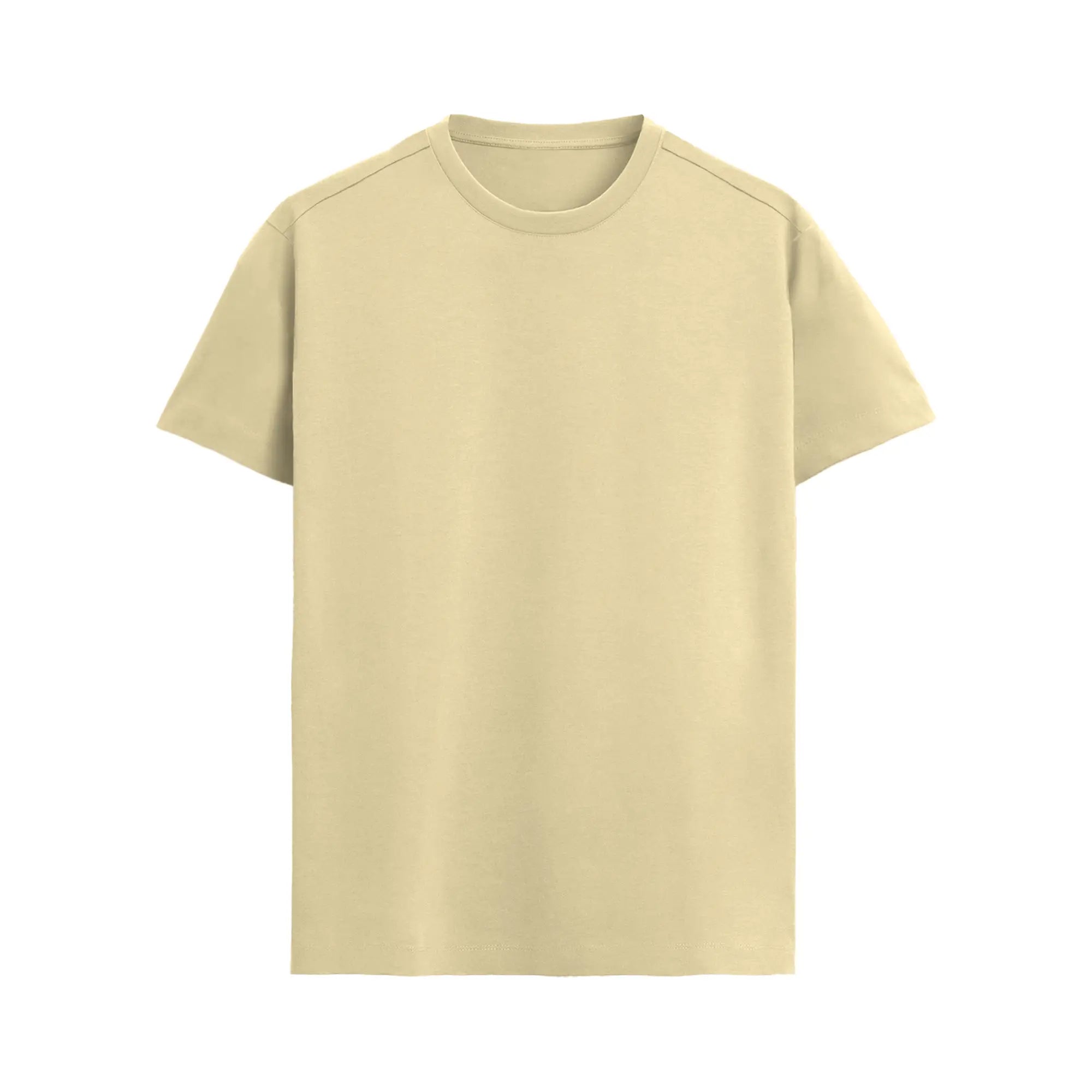 Unisex Just Be Cool Supima Beige T-shirts Premium cotton | Dripsquadx
