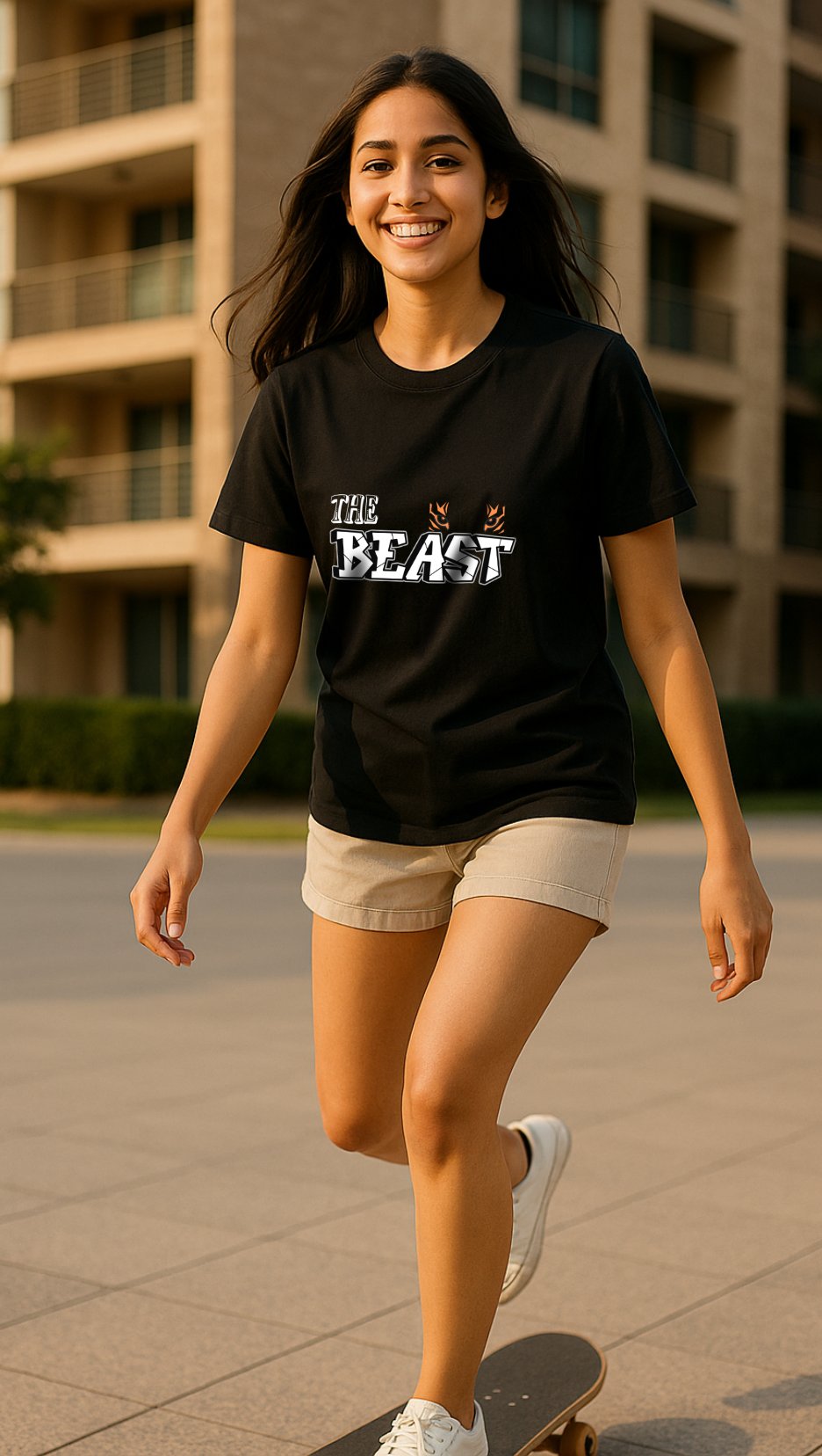 Beast Tee | Eco Essential Drop – DripSquadX