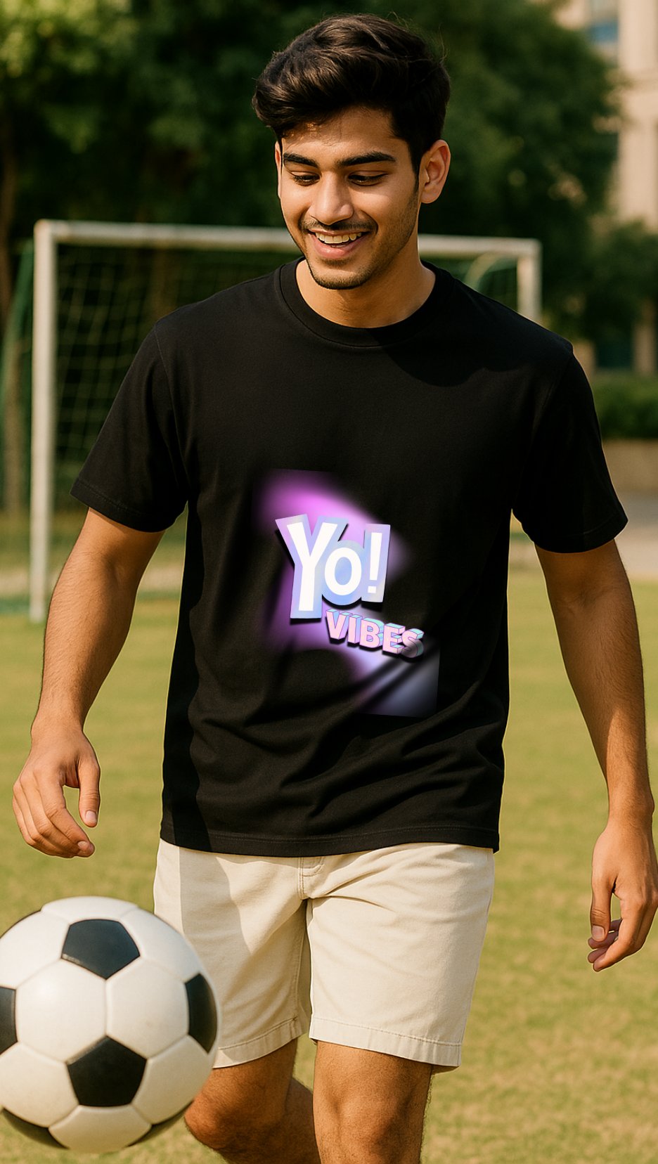 Yo Vibes Tee | Eco Essential Drop – DripSquadX