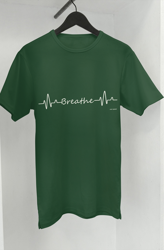 Drip SquadX  Unisex Brethe Regular Fit Tshirt
