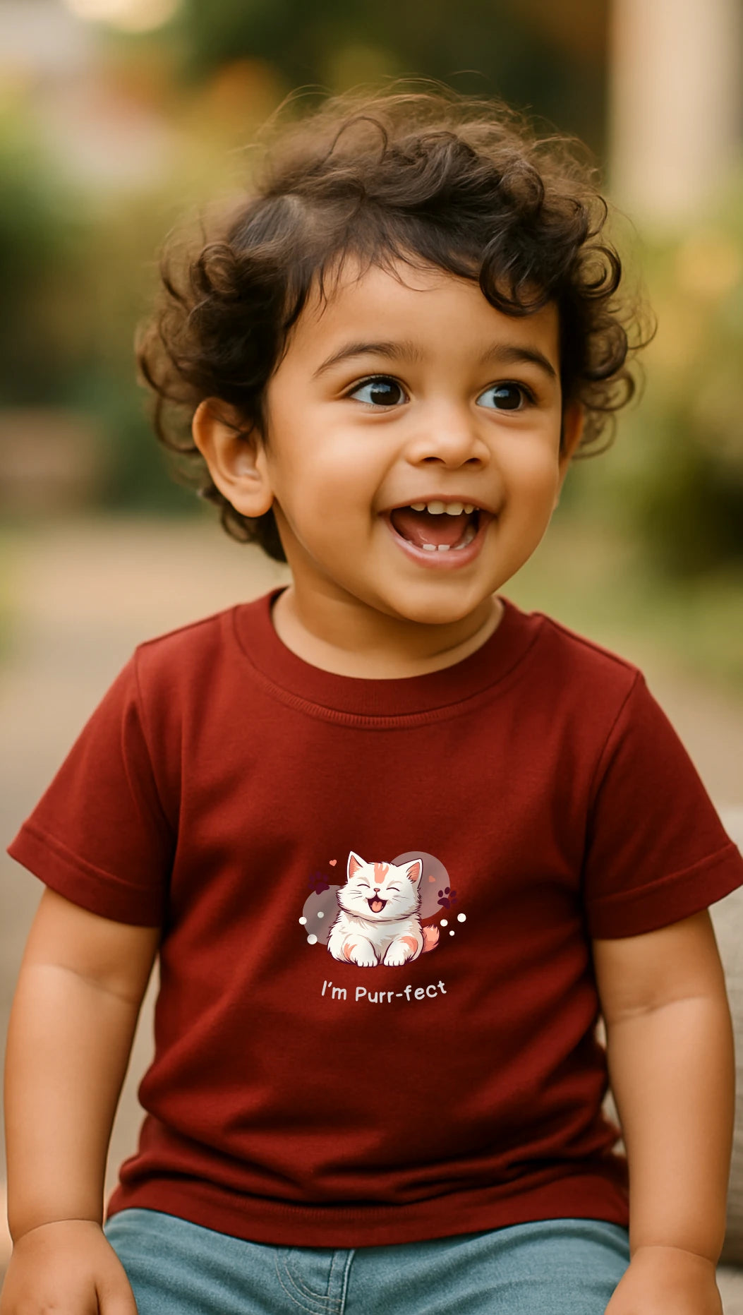 Toddler PurrFect Premium Cotton Tshirt