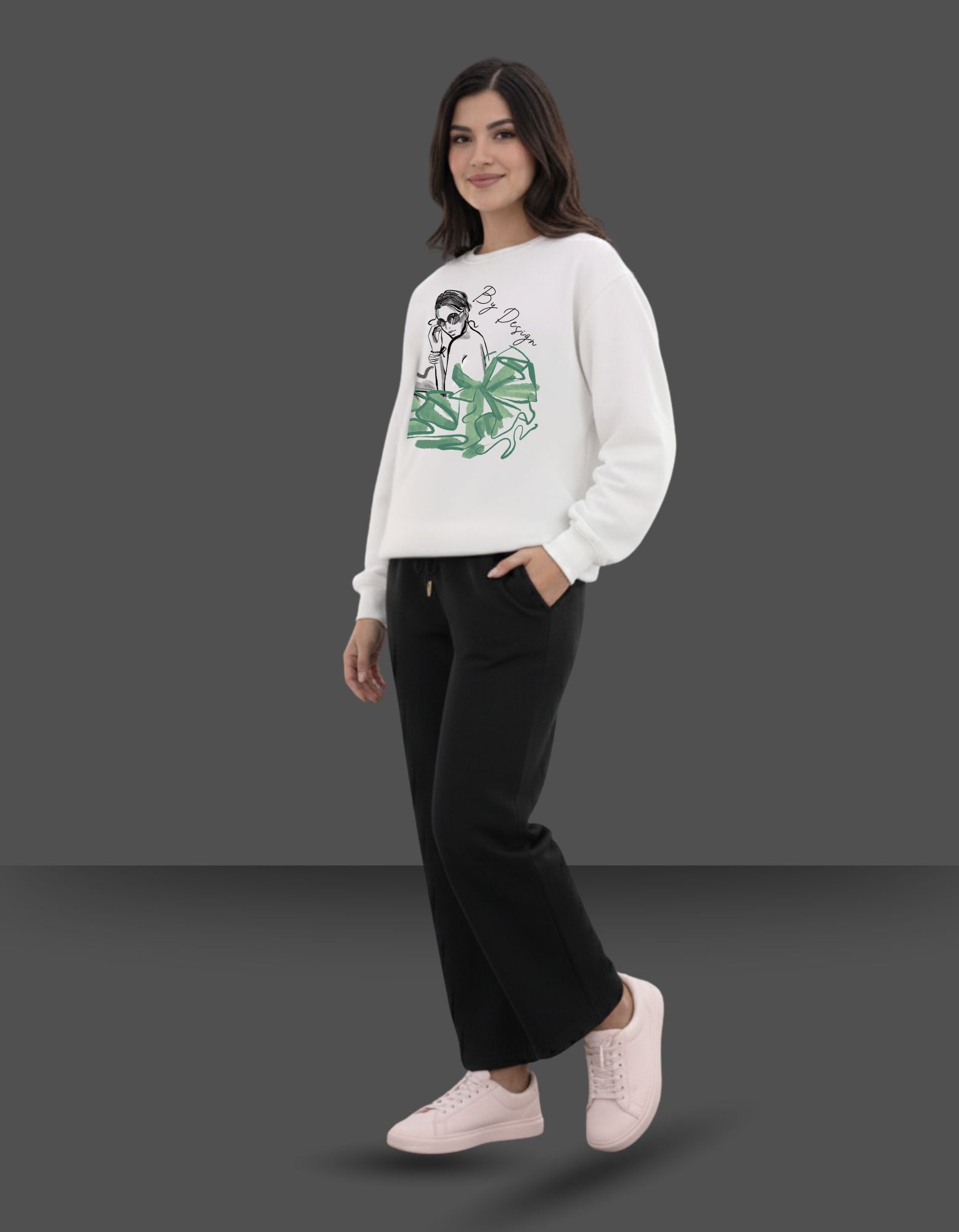 By Design 320 GSM Sweatshirt | Urbanwear Streetwear Graphic | Premium Cotton