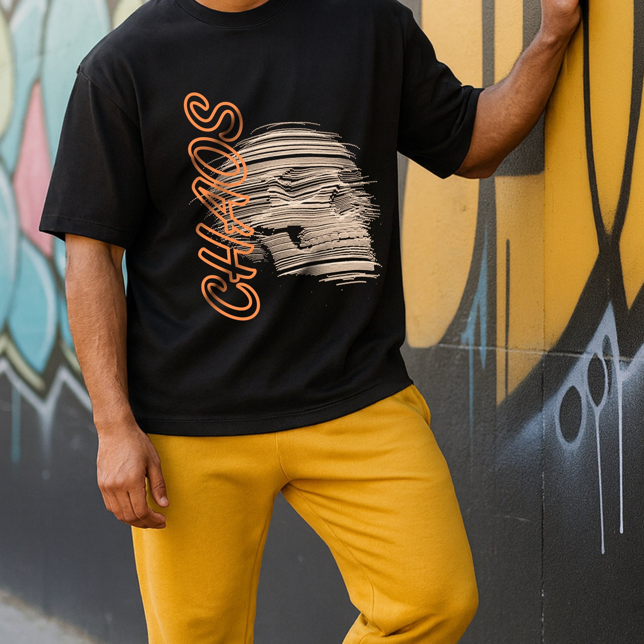 Drip SquadX Chaos Unisex Oversize Fit Tshirt