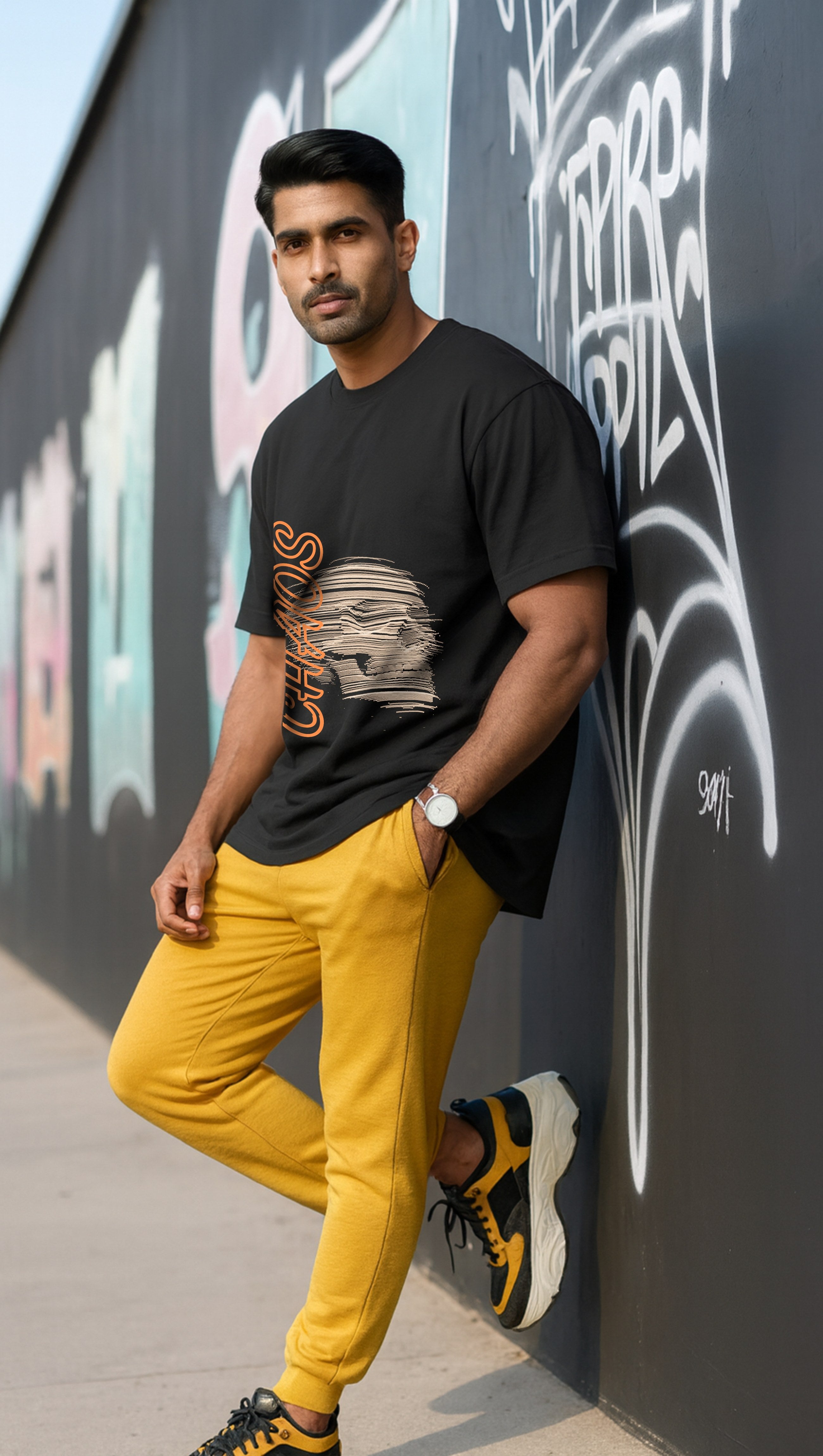 Drip SquadX Chaos Unisex Oversize Fit Tshirt