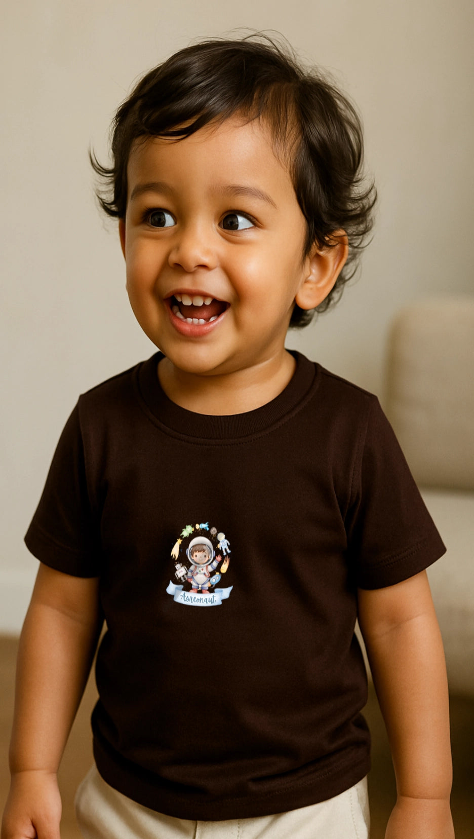 Toddler's Astronaut Premium Cotton Tshirt