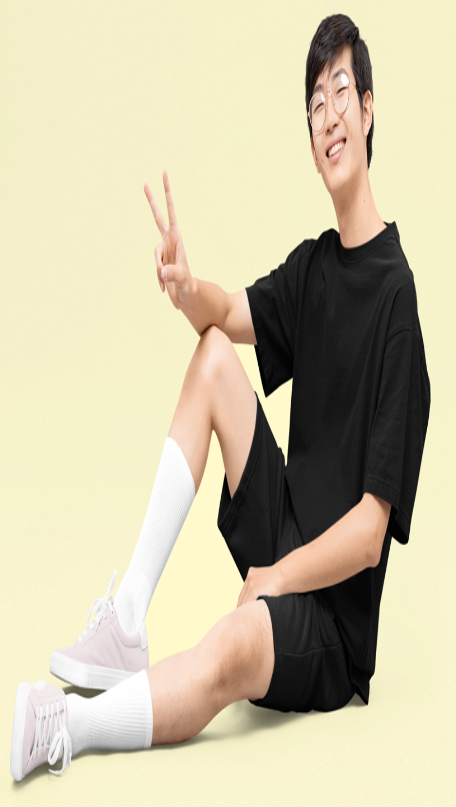 DripSquadx Unisex Premium French Terry Black Plain Co-ord Set