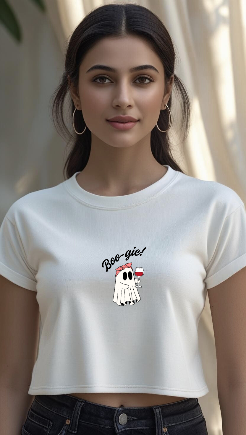 Boogie Premium Cotton Crop Top