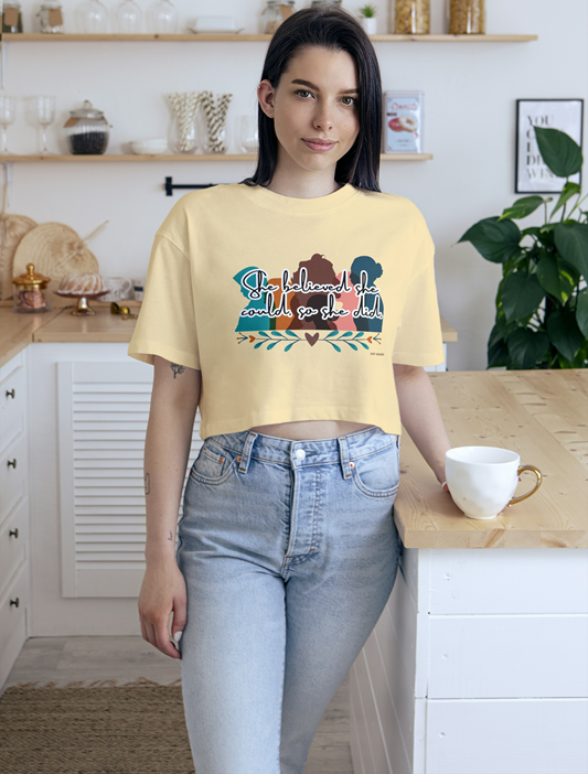 Drip SquadX Women She Crop Top