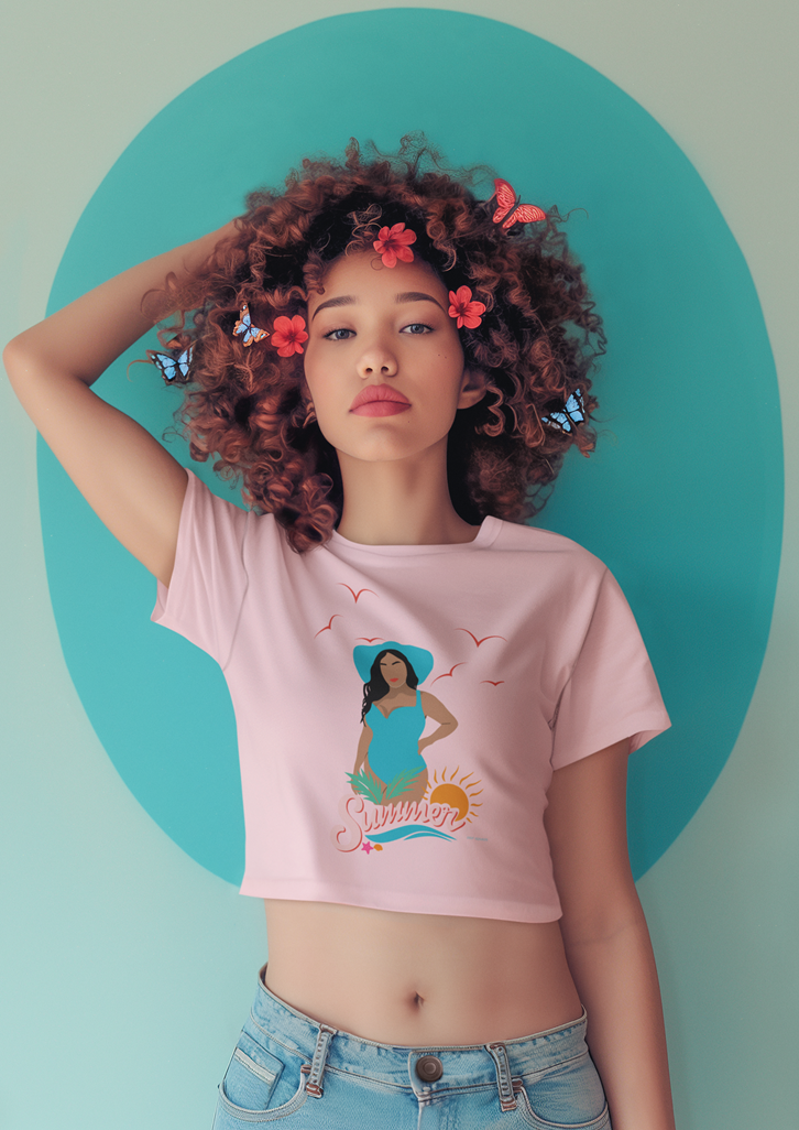 Drip SquadX Women Summer Crop Top