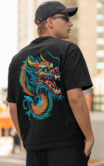 Drip SquadX Dragon Unisex Oversize Tshirt