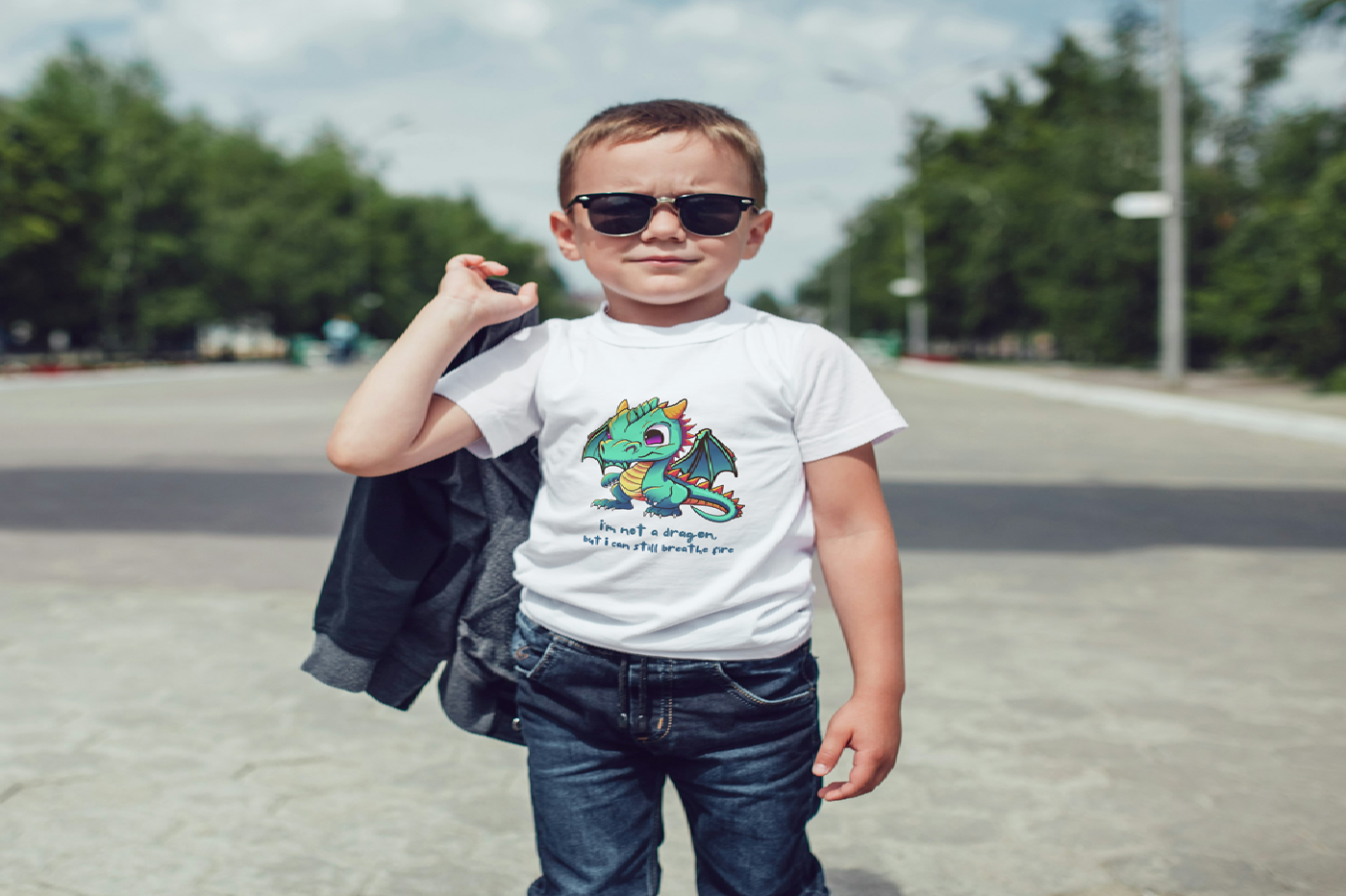 Drip Squadx Toddler Dragon T-shirt