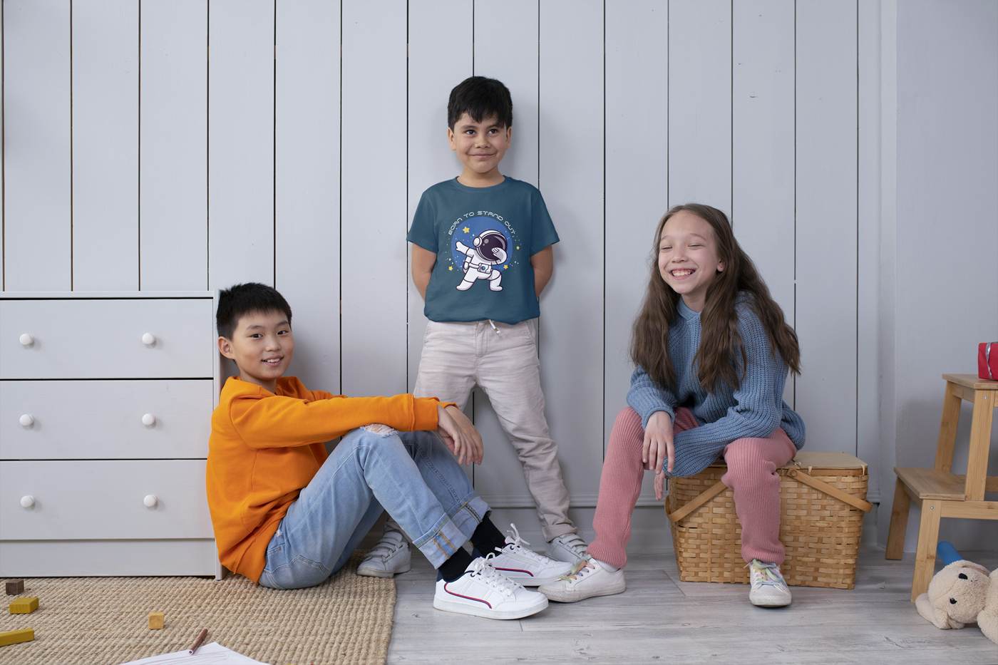 Drip SquadX Born To Stand Out Kids T-Shirt