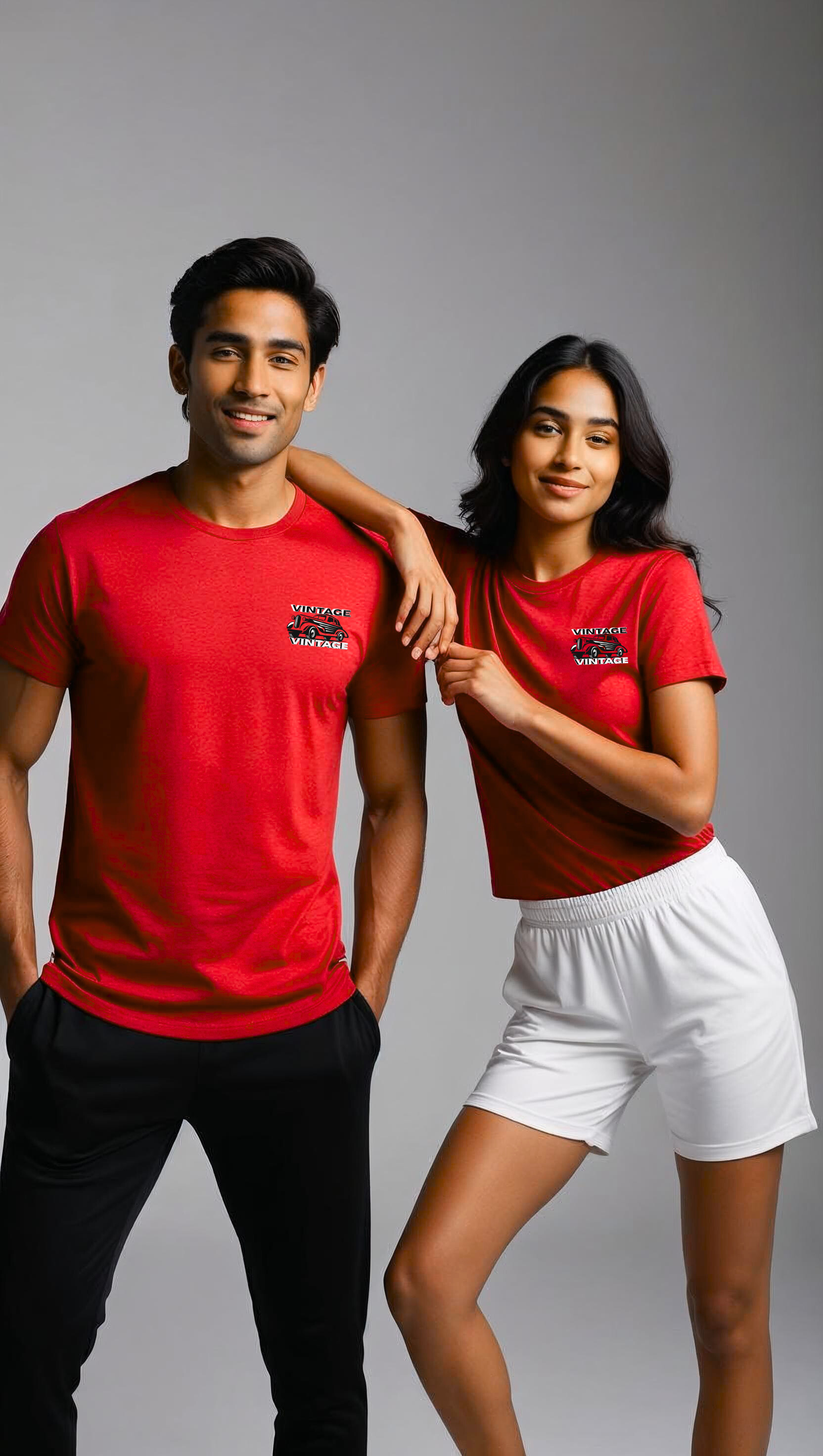 Retro Fade Tee | Eco Essential Drop – DripSquadX