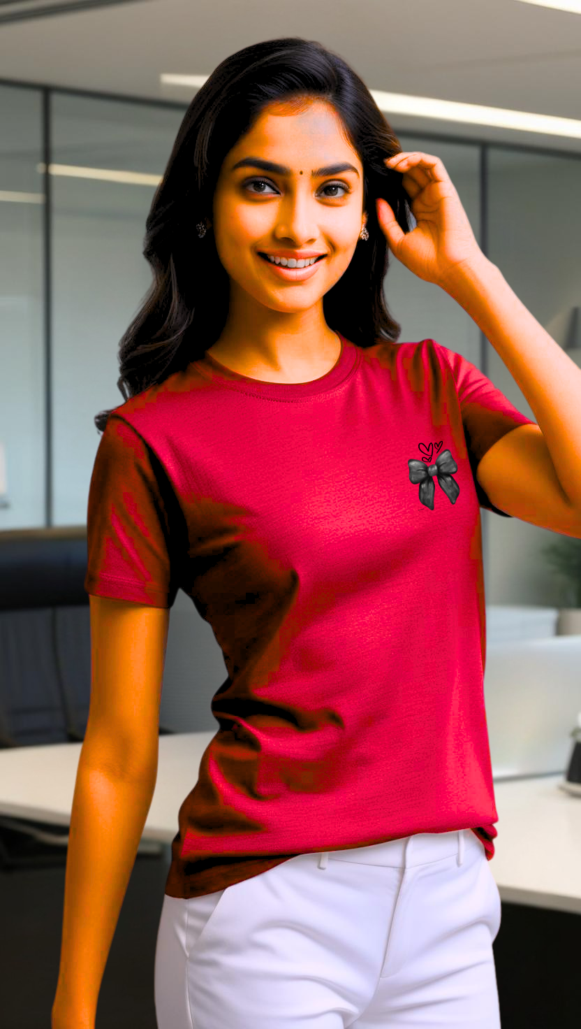 Bow Tie Tee | Eco Essential Drop – DripSquadX