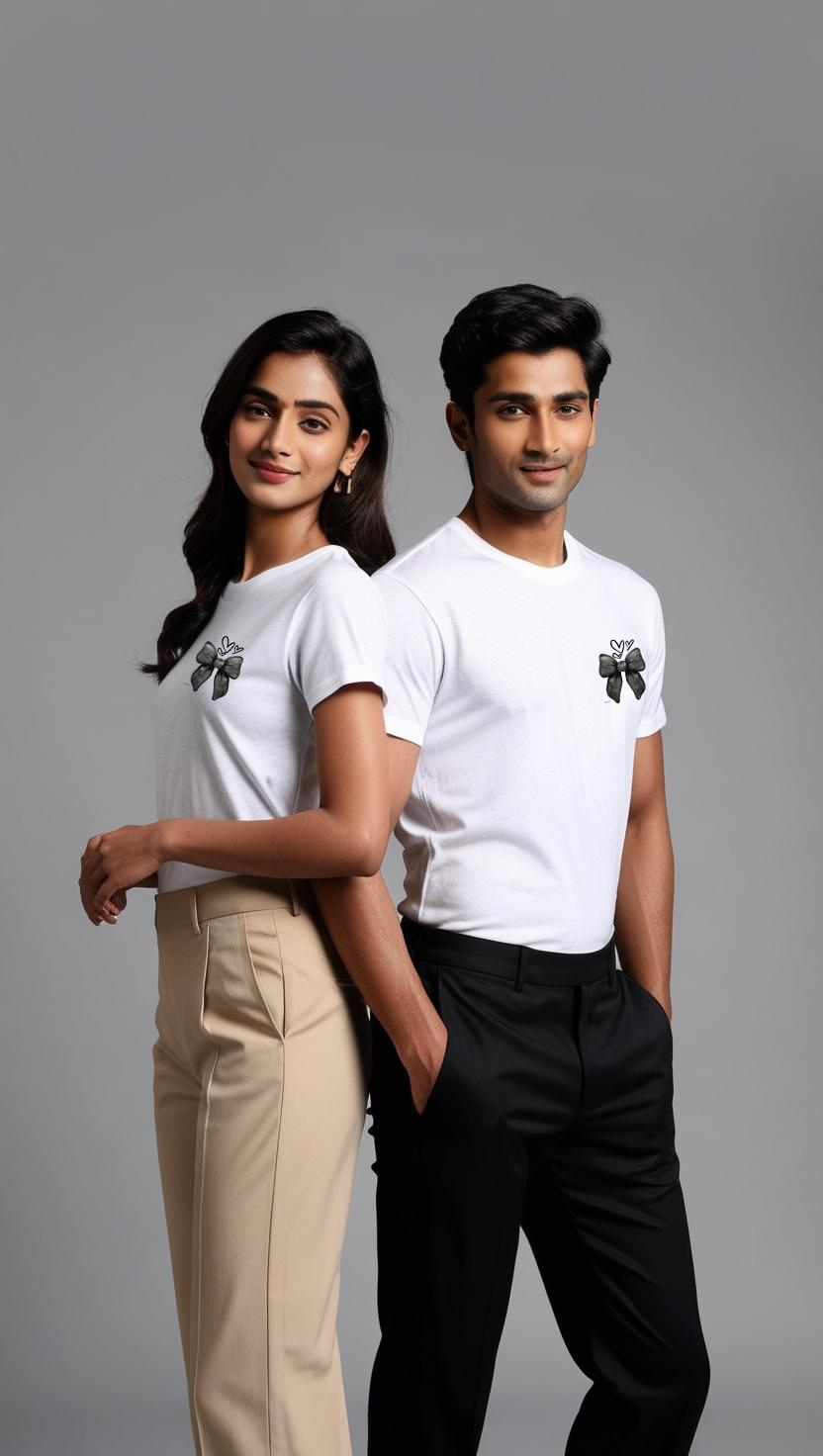 Bow Tie Tee | Eco Essential Drop – DripSquadX