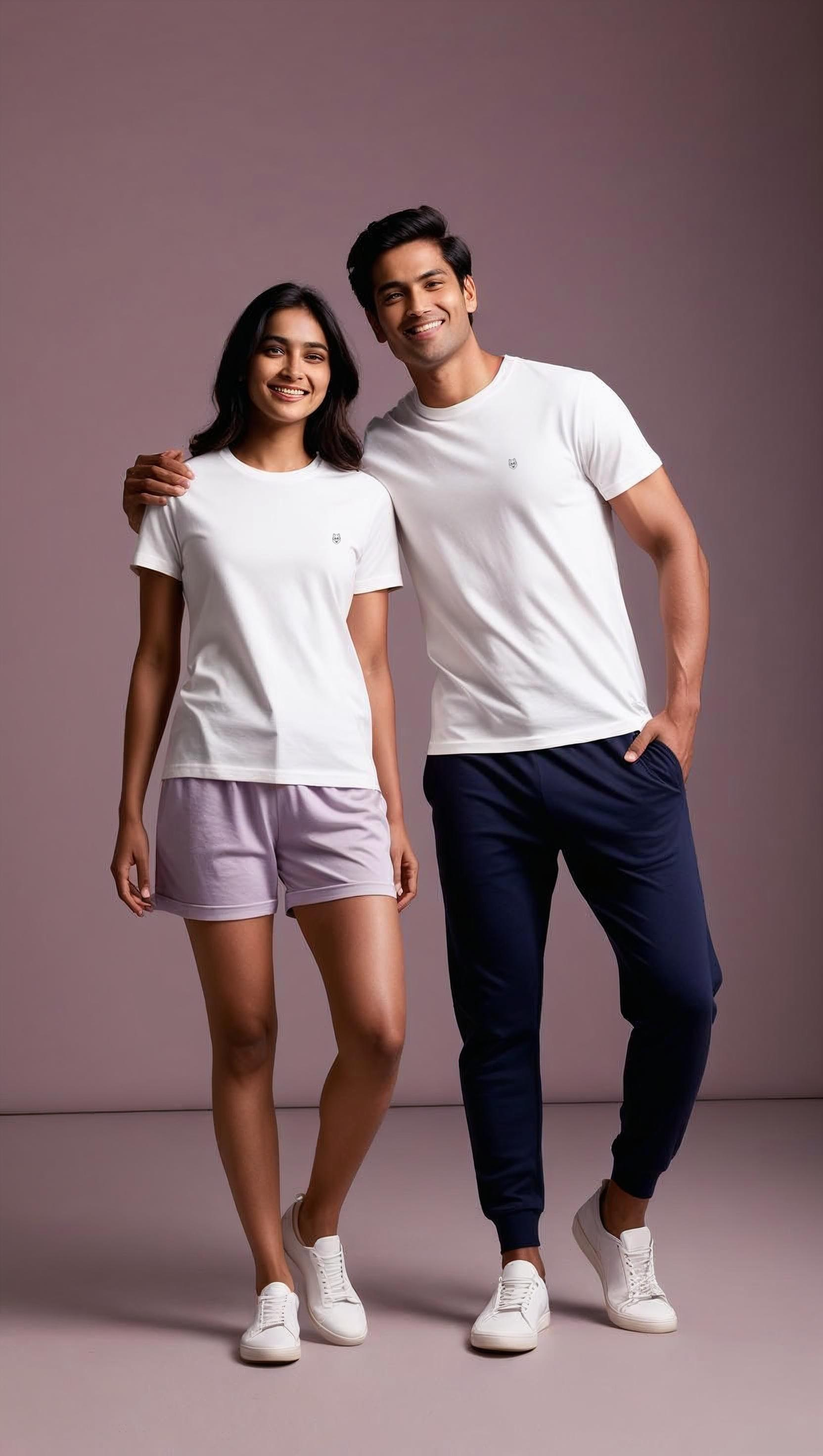 White Solid Tee | Eco Essential Drop – DripSquadX