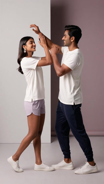 White Solid Tee | Eco Essential Drop – DripSquadX
