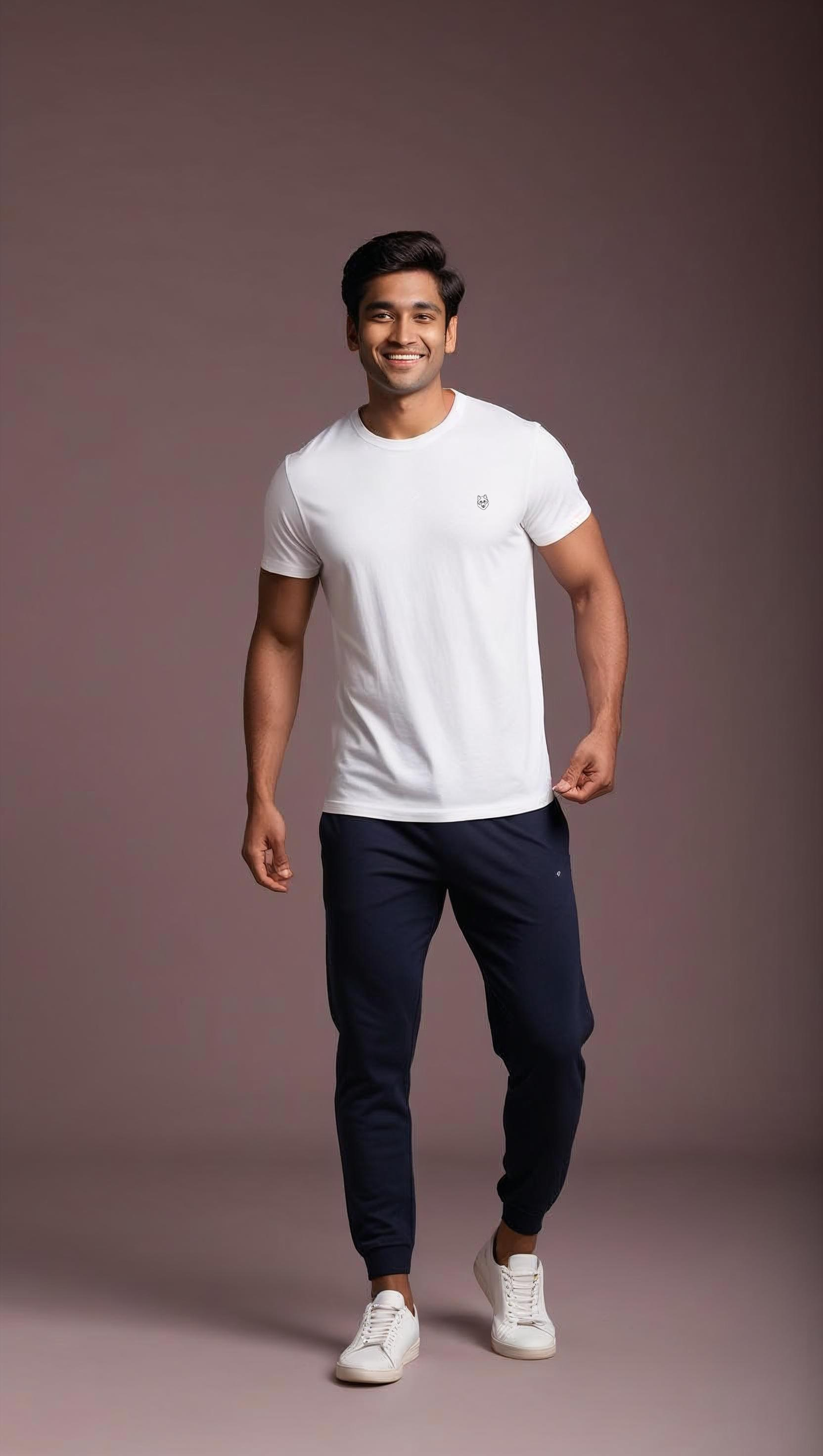 White Solid Tee | Eco Essential Drop – DripSquadX