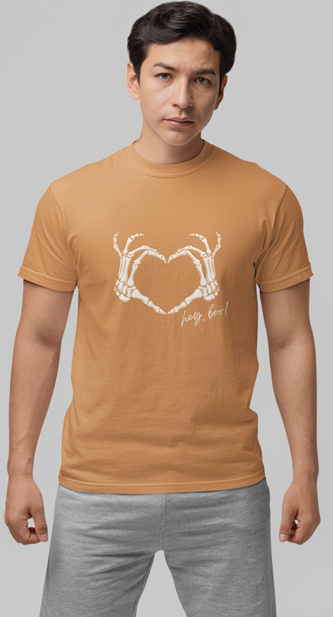 Drip Squadx Hey Boo Unisex Regular Fit T-Shirt