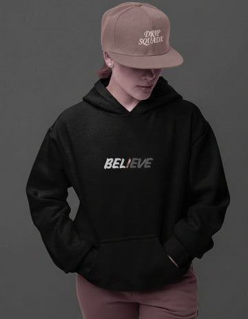 Unisex Believe Premium Cotton Hoodie 320 GSM | Dripsquadx