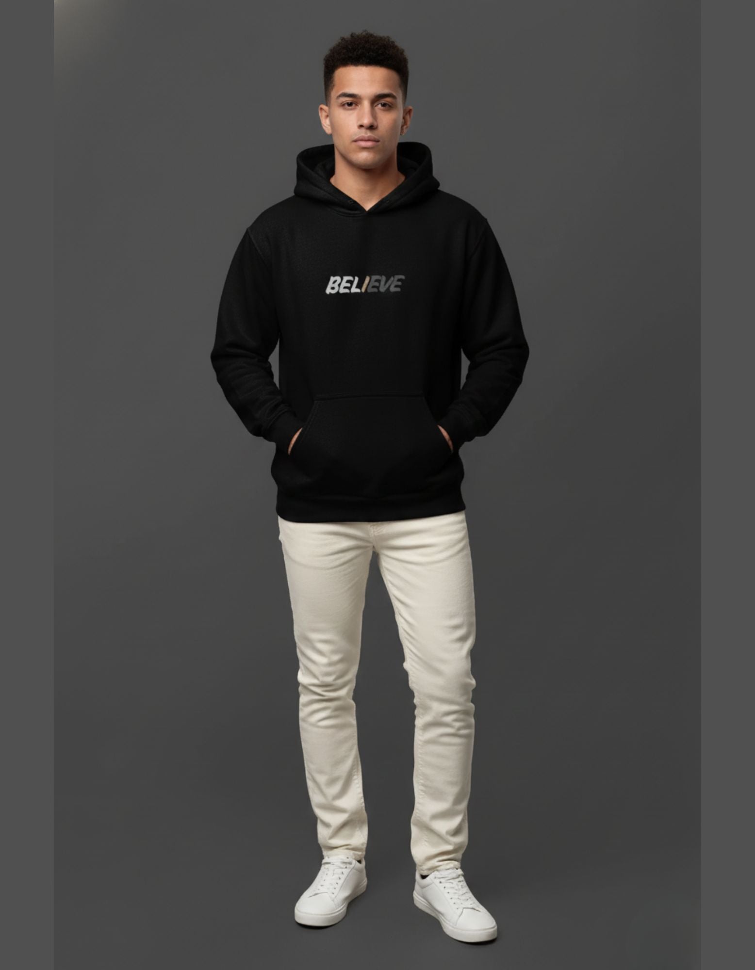 Unisex Believe Premium Cotton Hoodie 320 GSM | Dripsquadx