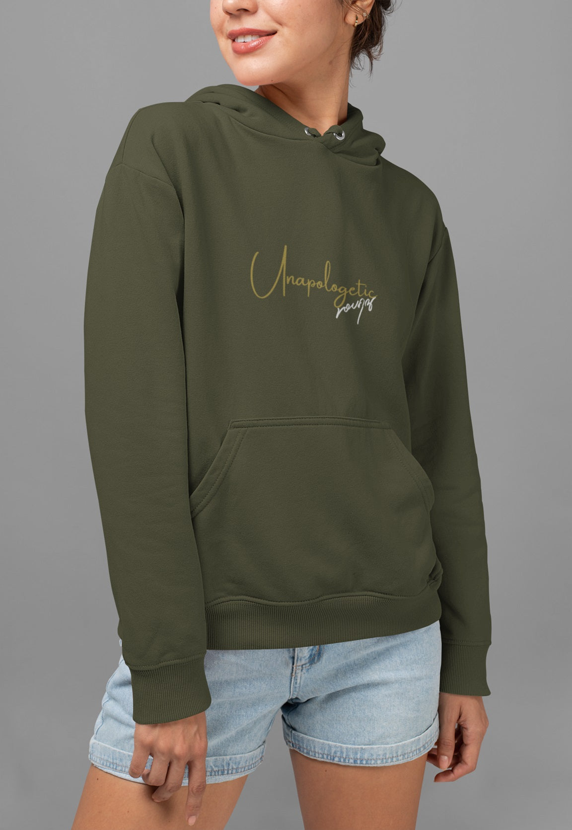 Unisex Unapologetic Rouge Hoodie 300 GSM Premium cotton | Dripsquadx