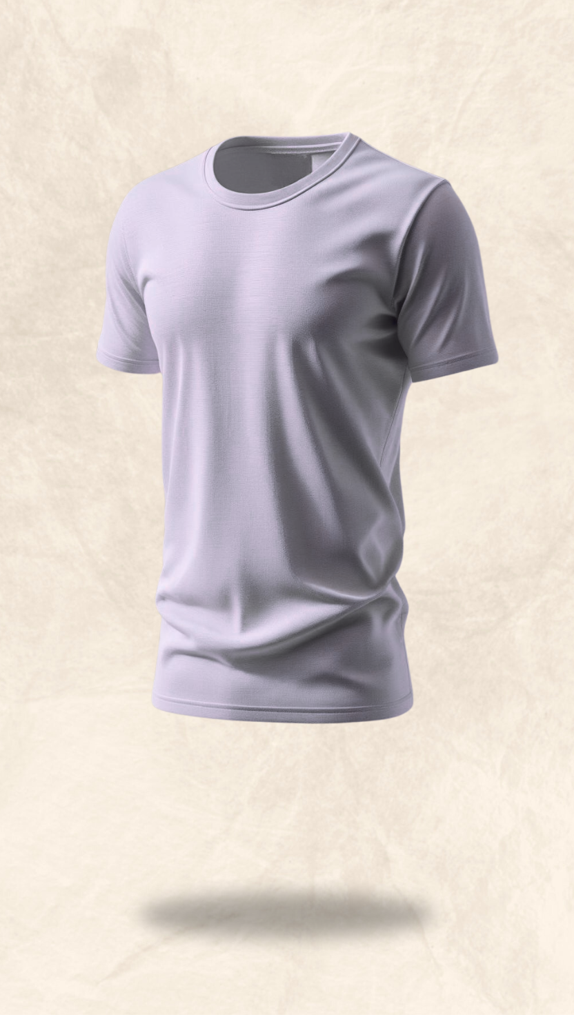 Drip SquadX Unisex Premium Cotton Plain Tshirt Light