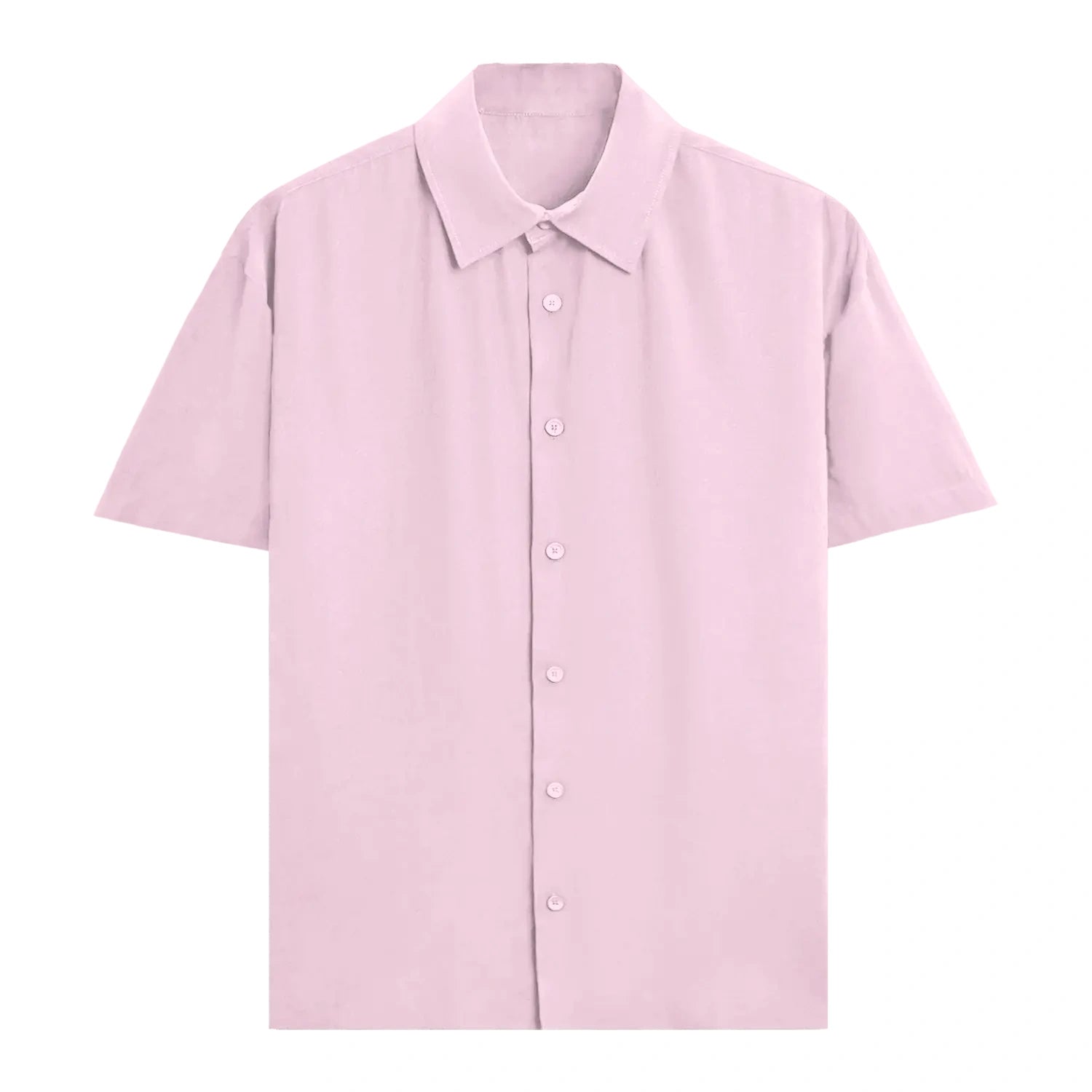 Unisex oversized Plain Knitted shirts Pink 240 GSM Premium cotton | Dripsquadx