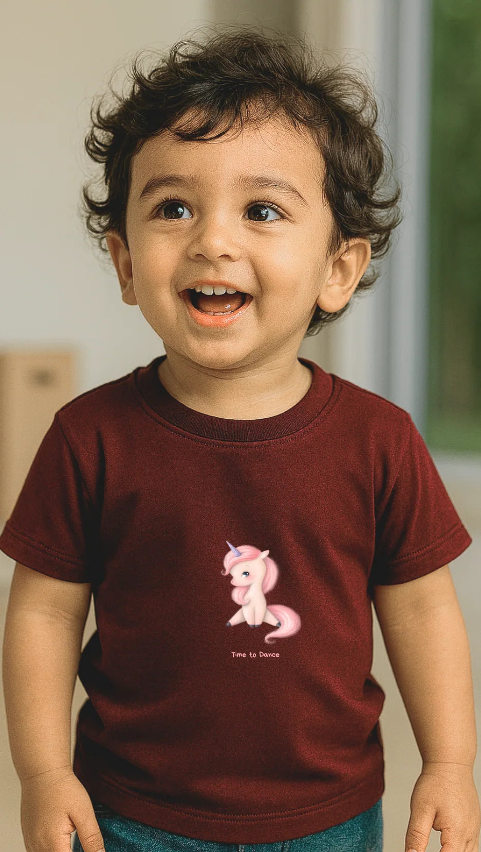 Toddler's Pony Premium Cotton Tshirt
