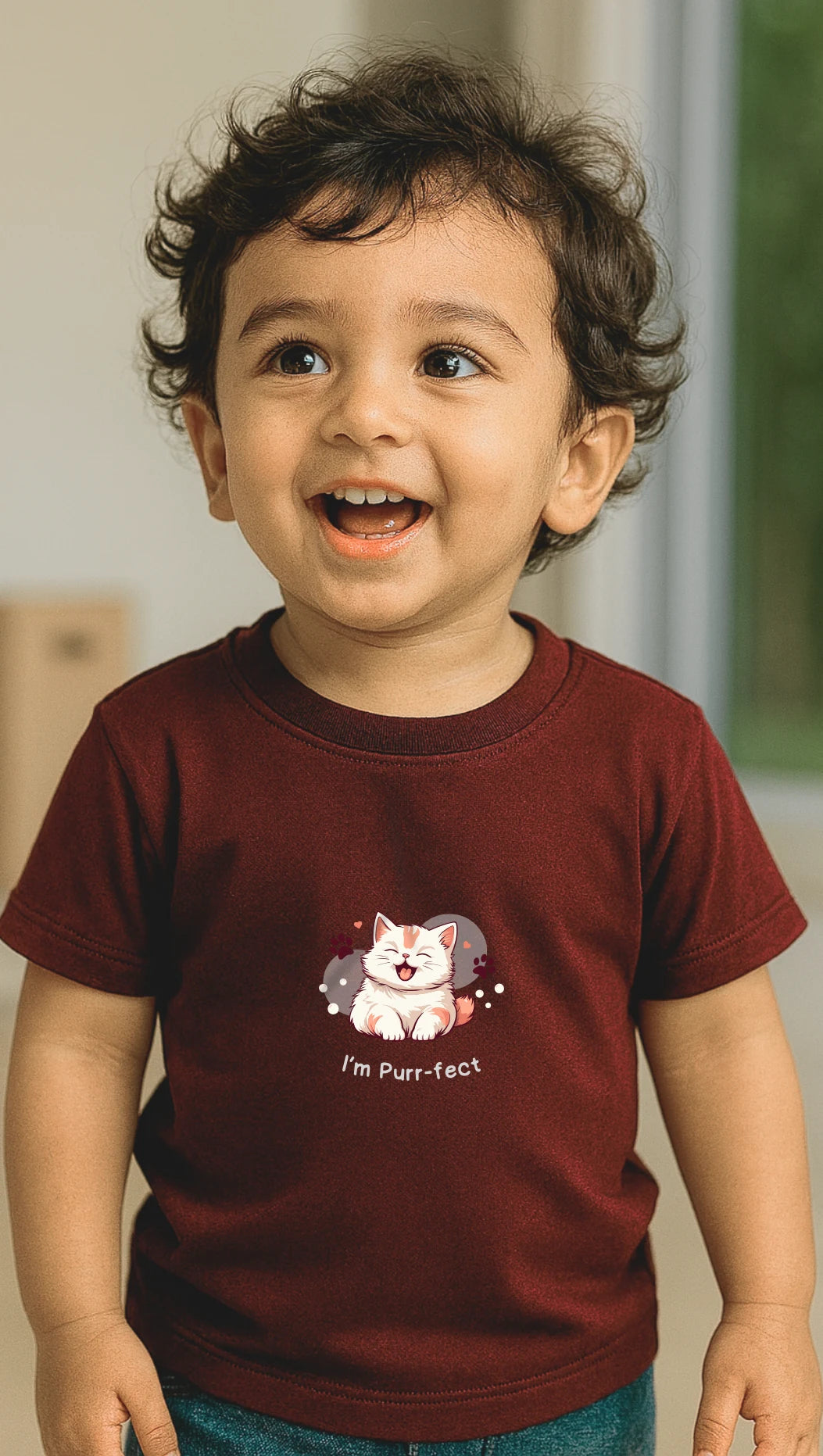 Toddler PurrFect Premium Cotton Tshirt