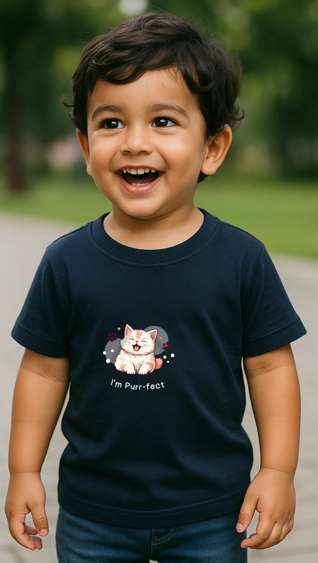 Toddler PurrFect Premium Cotton Tshirt