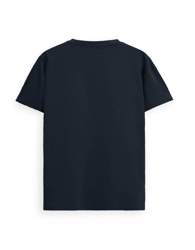 Unisex Continuum Supima T-shirts Navy Blue 160 GSM Premium cotton | Dripsquadx