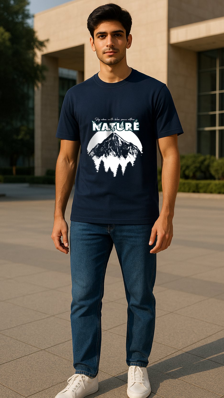 Nature Tee | Eco Essential Drop – DripSquadX
