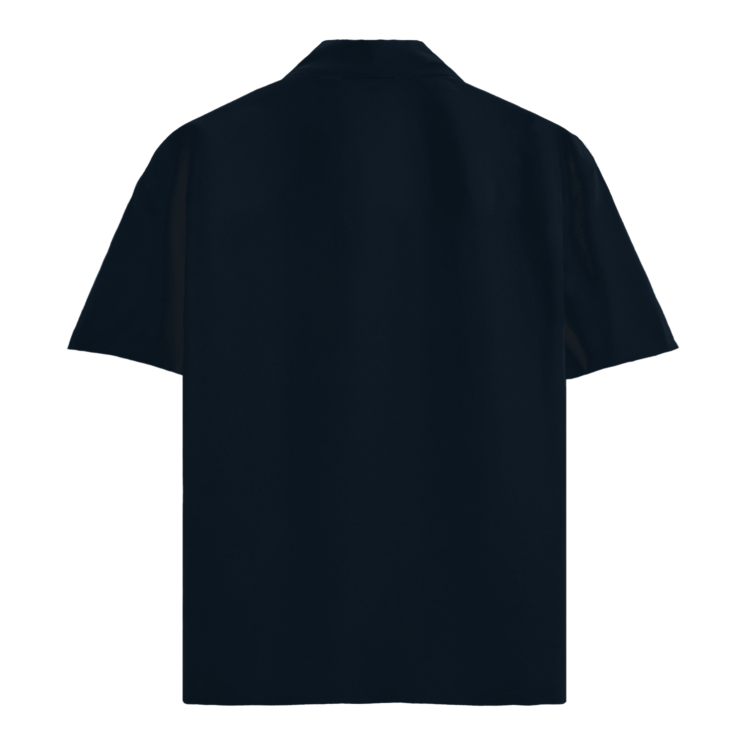 Unisex oversized Plain Knitted shirts Navy Blue 240 GSM Premium cotton | Dripsquadx