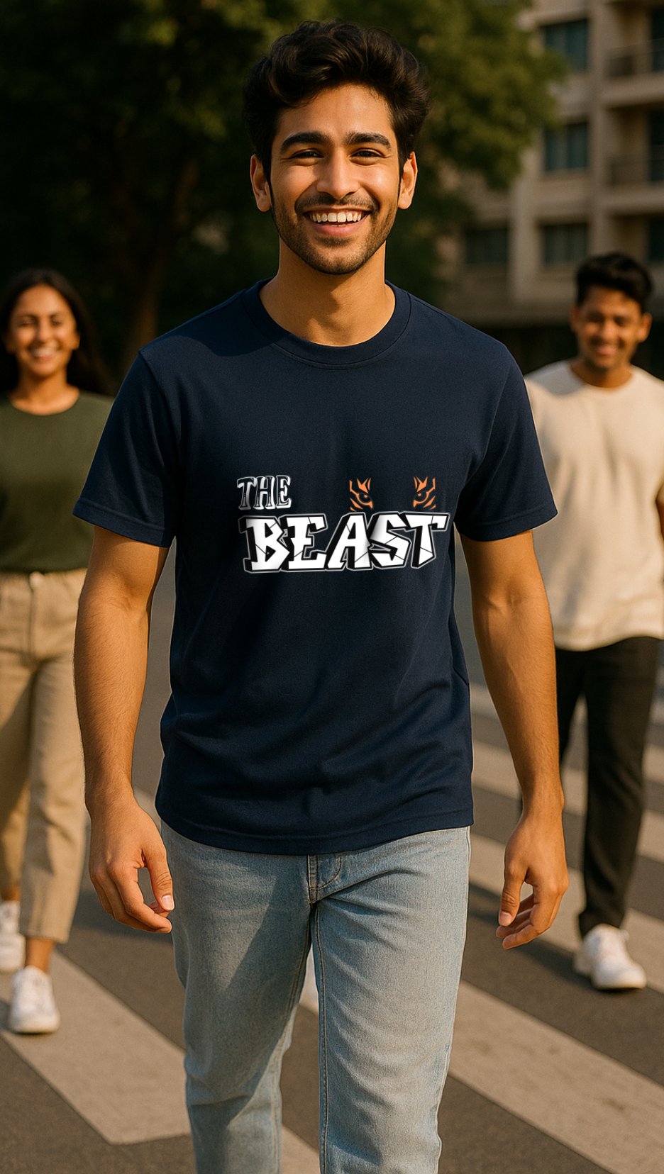 Beast Tee | Eco Essential Drop – DripSquadX