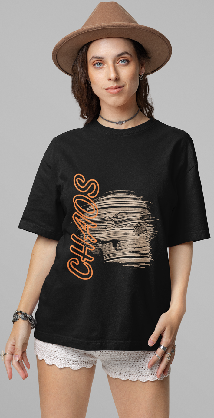 Drip SquadX Chaos Unisex Oversize Fit Tshirt