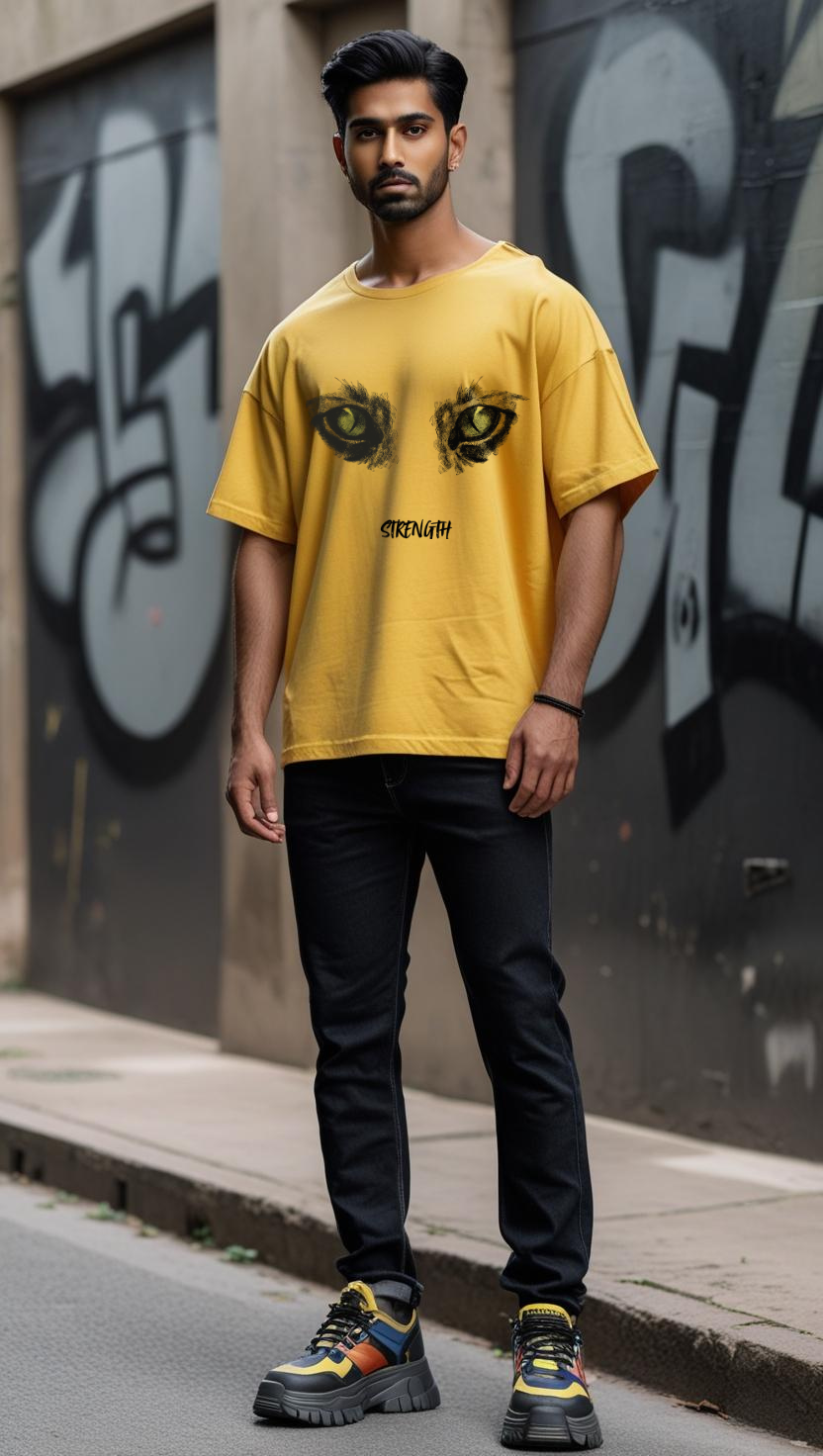 DRIP SquadX Unisex Oversized Classic Strength T-Shirt