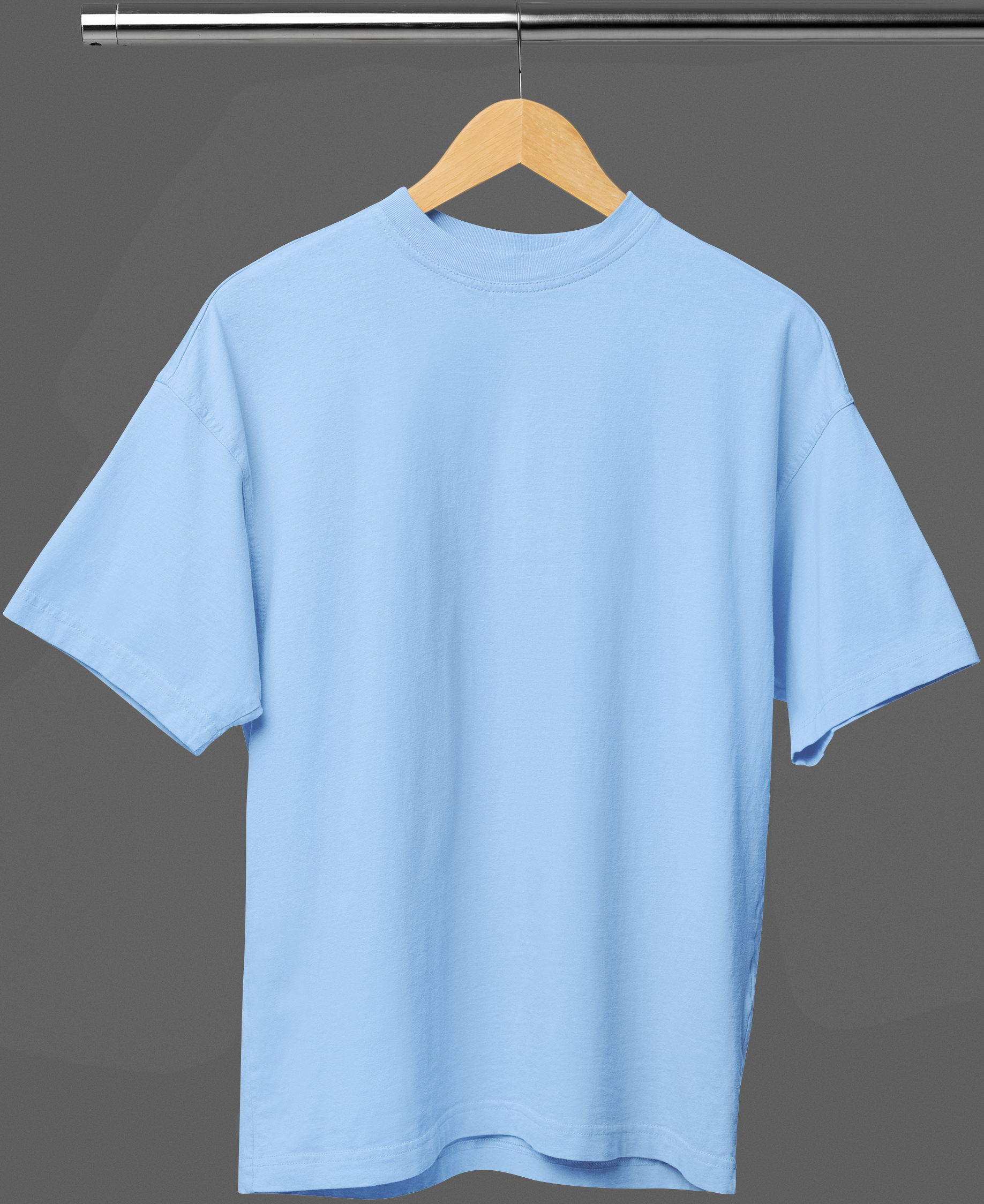 Drip SquadX Unisex Premium Cotton Oversized Plain Tshirt