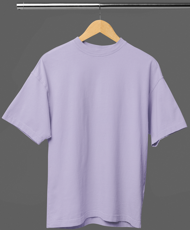 Drip SquadX Unisex Premium Cotton Oversized Plain Tshirt