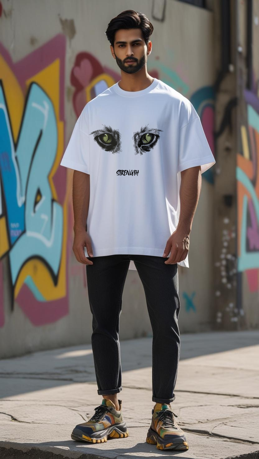DRIP SquadX Unisex Oversized Classic Strength T-Shirt
