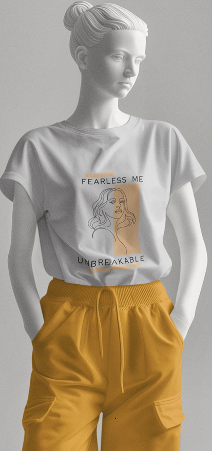 Drip SquadX Women Fearless Me Tshirt