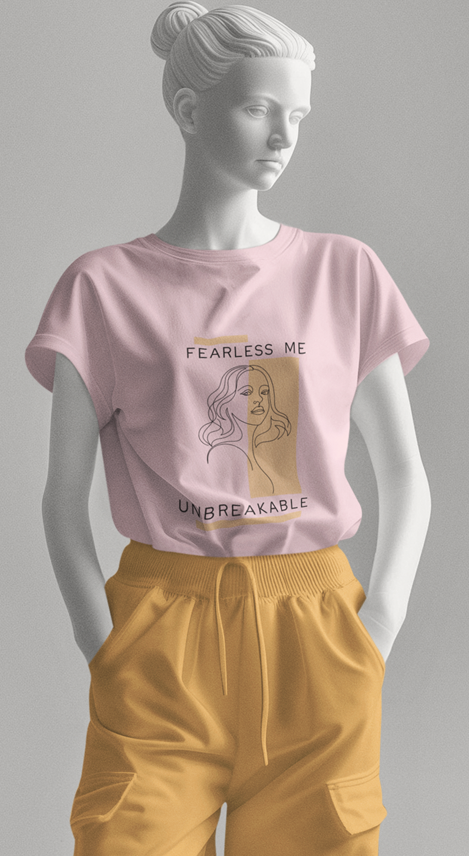 Drip SquadX Women Fearless Me Tshirt