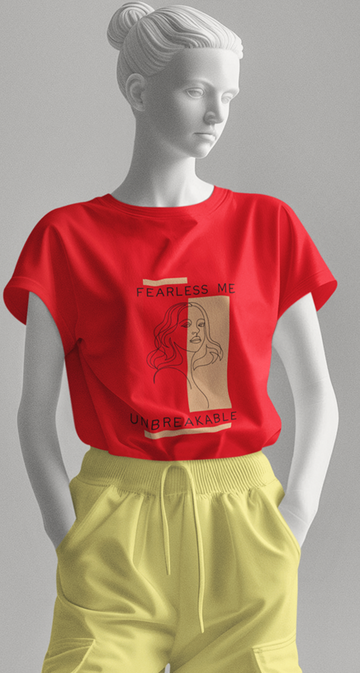 Drip SquadX Women Fearless Me Tshirt