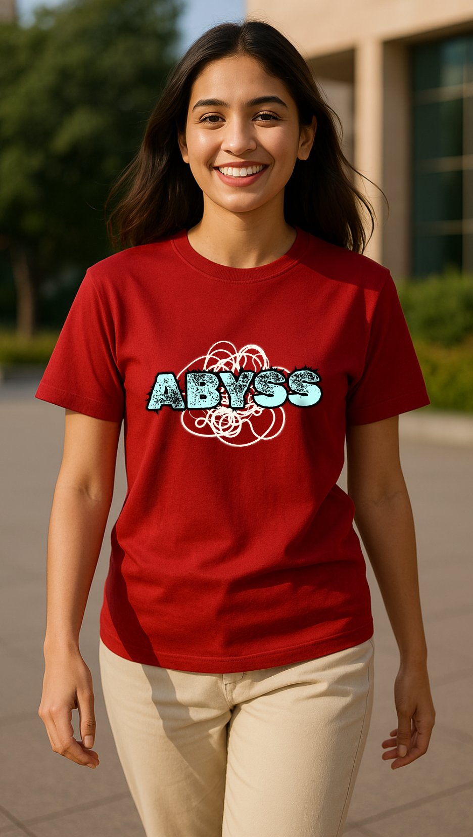 Abyss Tee | Eco Essential Drop – DripSquadX