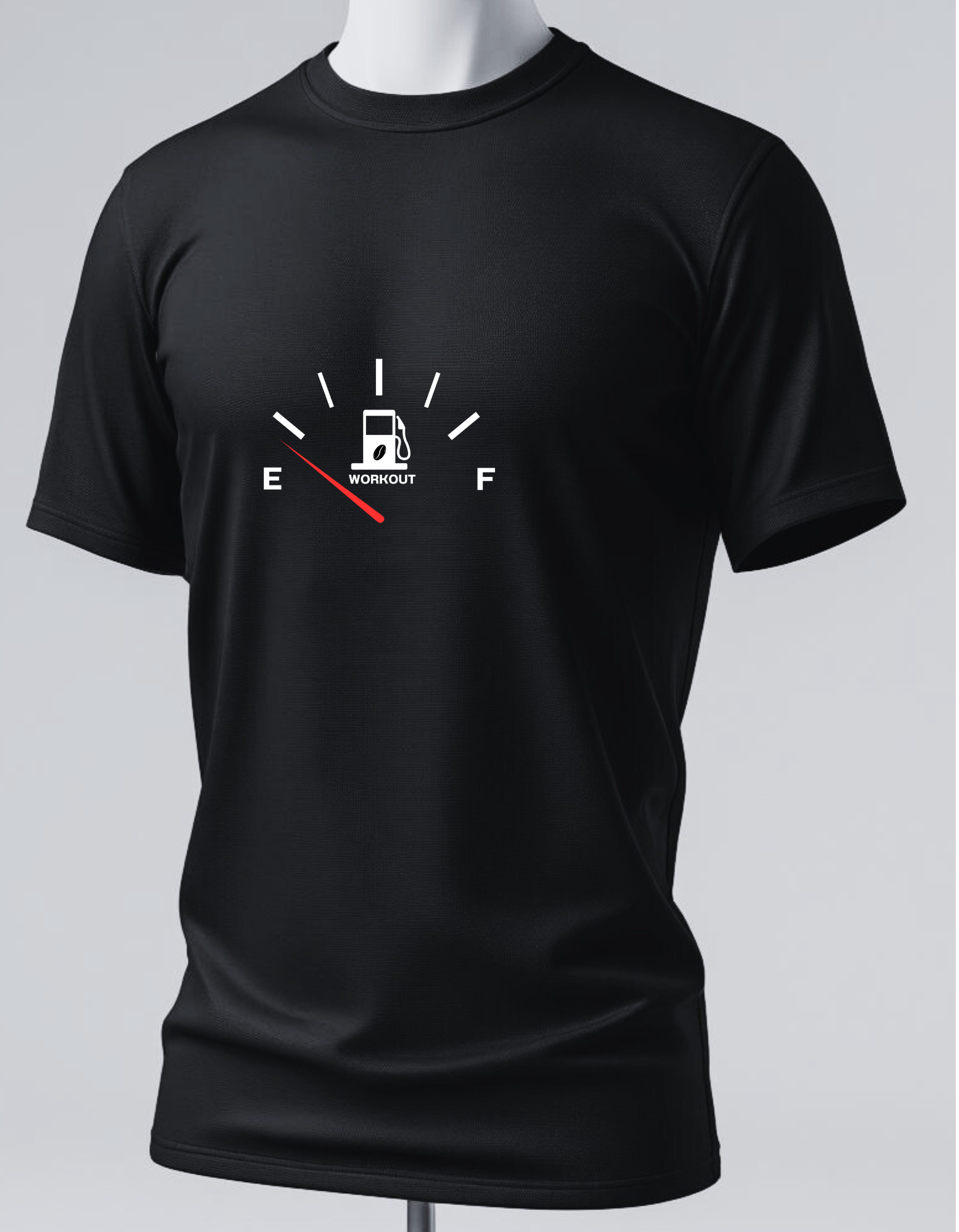Cotton Stretch Workout T-shirt Black Unisex Premium cotton | Dripsquadx